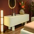 Буфет отделка бело-кремовый лак от MOD INTERIORS, MDI.SB.WS.25, 1-я фотография мини