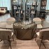 Обеденный стол отделка прозрачное стекло, W2303 от FRATELLI BARRI, 5-я фотография мини Обеденный стол отделка прозрачное стекло, W2303 от FRATELLI BARRI, FB.DT.MEL.9, 5-я фотография мини