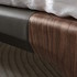 Кровать с решеткой отделка V36F шпон ореха, ткань 293, экокожа PU-DP20-FP от MOD INTERIORS, MDI.BD.TA.1, 7-я фотография мини
