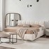 Кровать с подъемным механизмом Ванда (Wanda) 160*200 отделка ткань кат. 5 Loop 2 cream от MOD INTERIORS, MDI.BD.SL.257, 1-я фотография мини