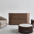 Комод отделка шпон ореха F, белая керамика M80T, PU 266# от MOD INTERIORS, MDI.CHD.TA.28, 4-я фотография мини