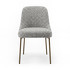 Стул отделка ткань Milan col. 450, ножки матовая бронза M2 от MOD INTERIORS, MDI.CH.TOL.42, 2-я фотография мини