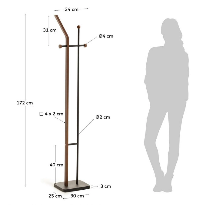 Вешалка для одежды Magali от LA FORMA, LM.CR.HD.76, 6-я фотография